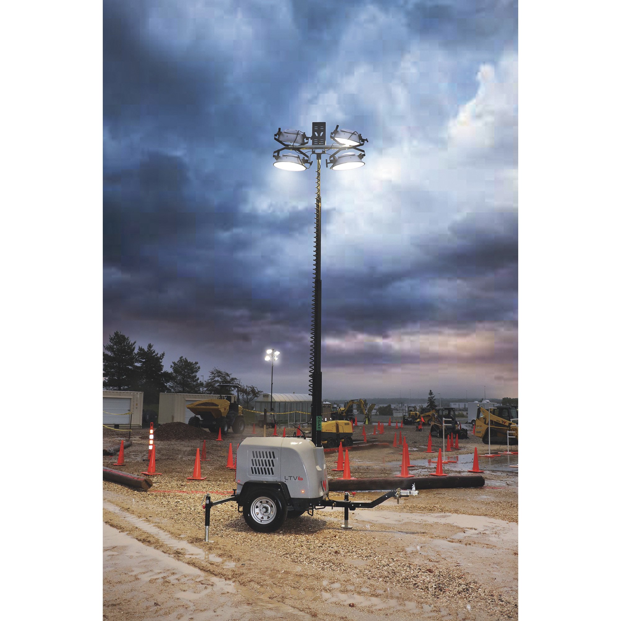 Wacker Neuson LTV6L, 6KW Towable Light Tower — photo 5