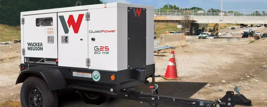 Wacker Neuson G25, 20KW Towable Generator — photo 1