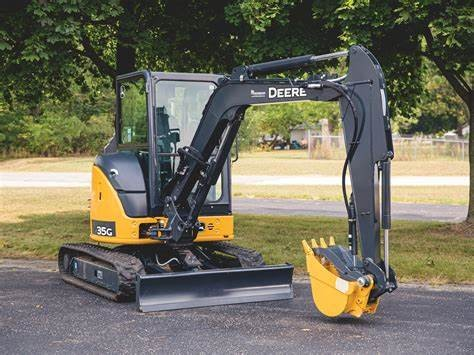 John Deere 35G Mini Excavator, 7760lbs — photo 1