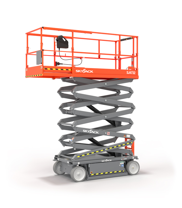 Skyjack 32ft Electric Scissor Lift, 46-47" Wide — photo 3