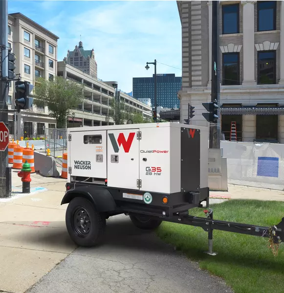 Wacker Neuson G35, 28KW Towable Generator — photo 1