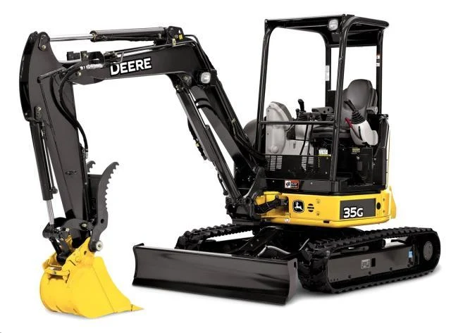 Mini Excavator John Deere 35 catalog reference photo