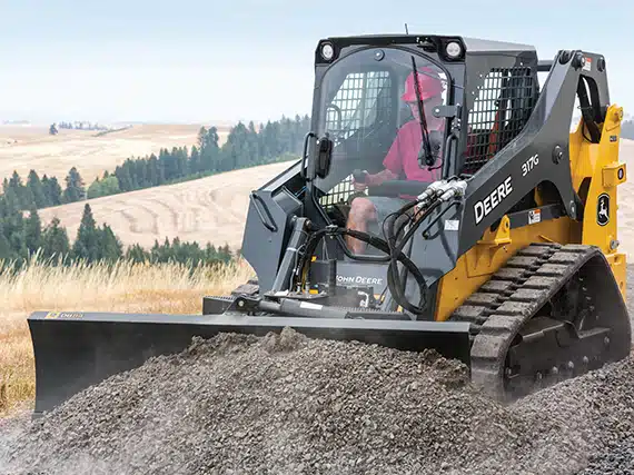 John Deere 317G Rubber Tracked Skid Steer — photo 1