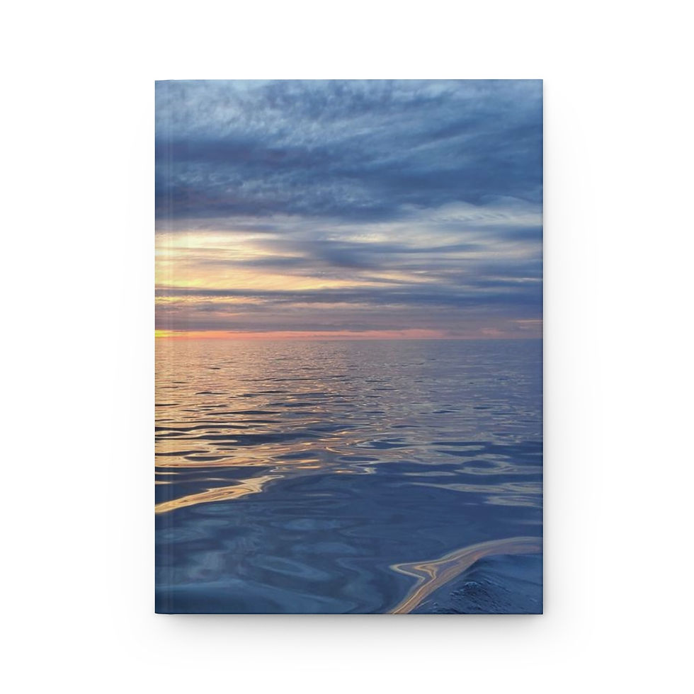 Thumbnail: "Pacific Calm" Hardcover Journal Matte