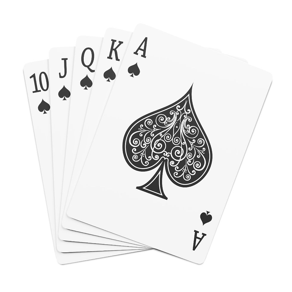 Thumbnail: Karma Hibiscus Playing Cards