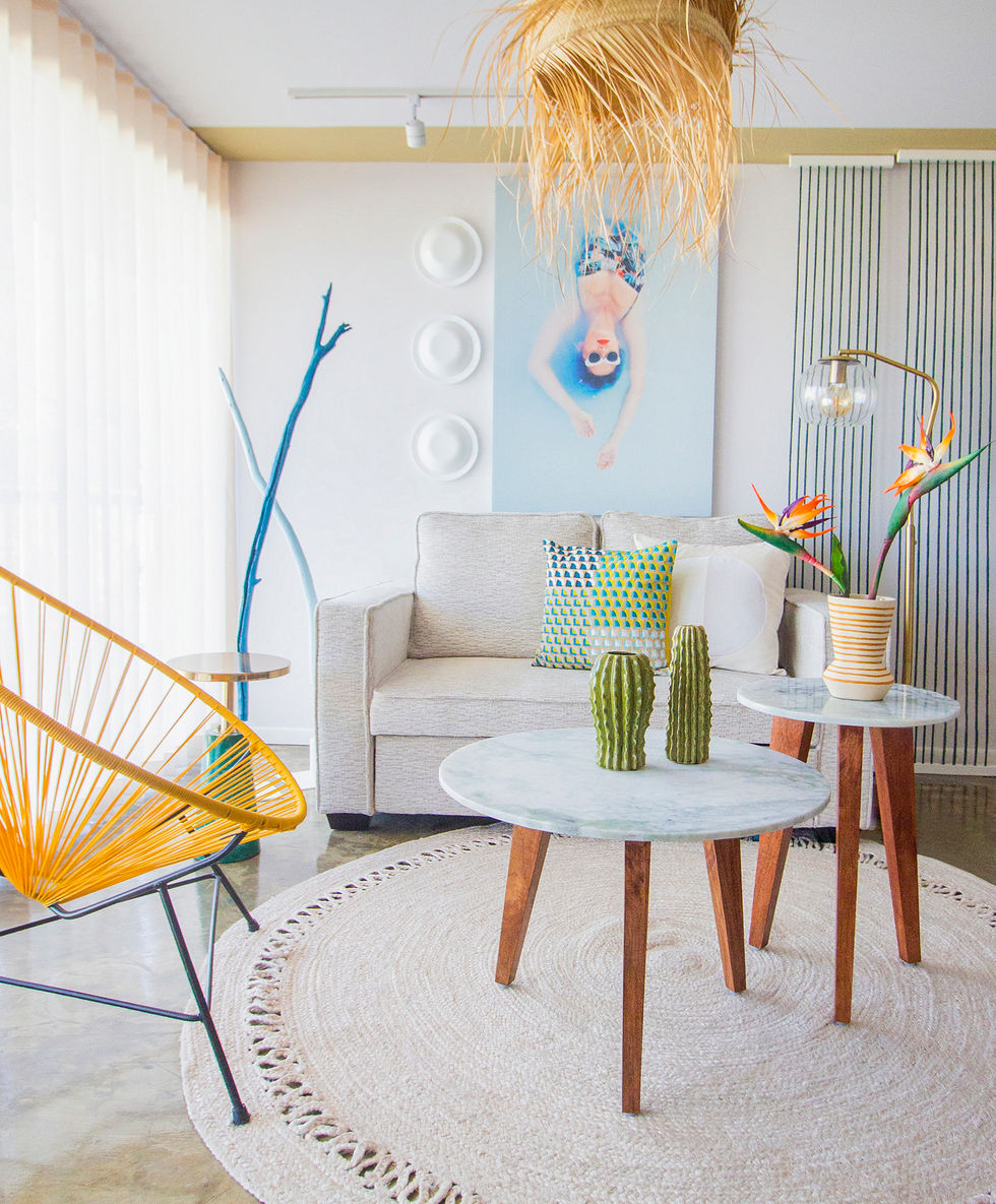 Espacio diseñado por Dominio 11 Studio en La Paz Baja California Sur para un departamento en renta tipo AirBnb en La Paz Baja California Sur