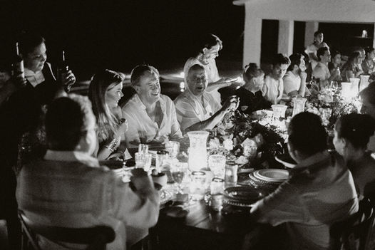 Wedding Dinner at Rancho Las Cruces, La Paz Baja California Sur