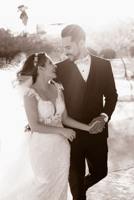 Wedding portrait at Marea La Paz in La Paz Baja California Sur