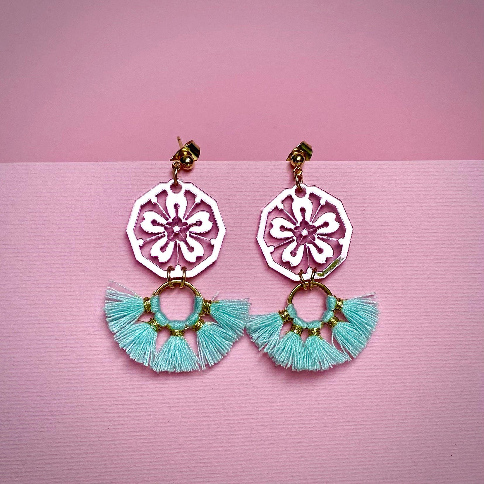 点缀 Earring (Fan Tassel)