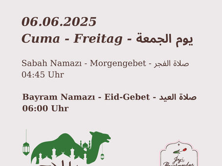 Kurban Bayramı - Opferfest - عيد الأضحى