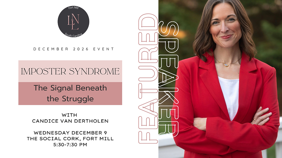 Imposter Syndrome: The Signal Beneath the Struggle