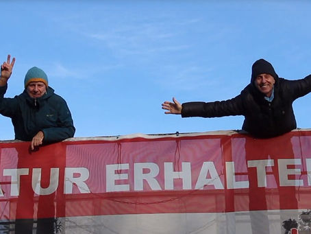 Kunst macht mobil gegen B51-Autobahn
