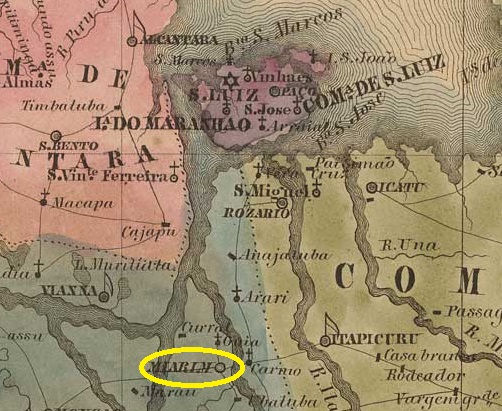 Villiers de l'Ile Adam: Carta (...) da Provincia do Maranhão, 1850