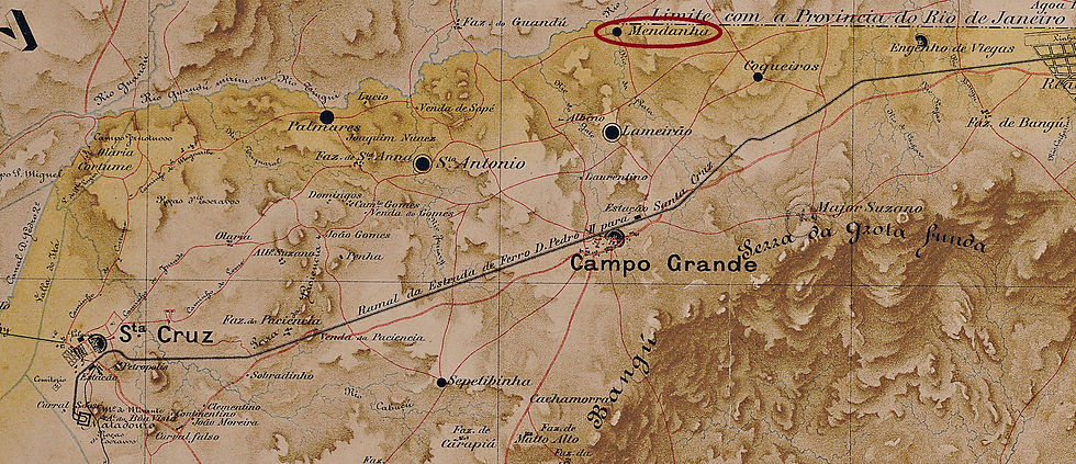 Mappa do Municipio Neutro, ca. 1880