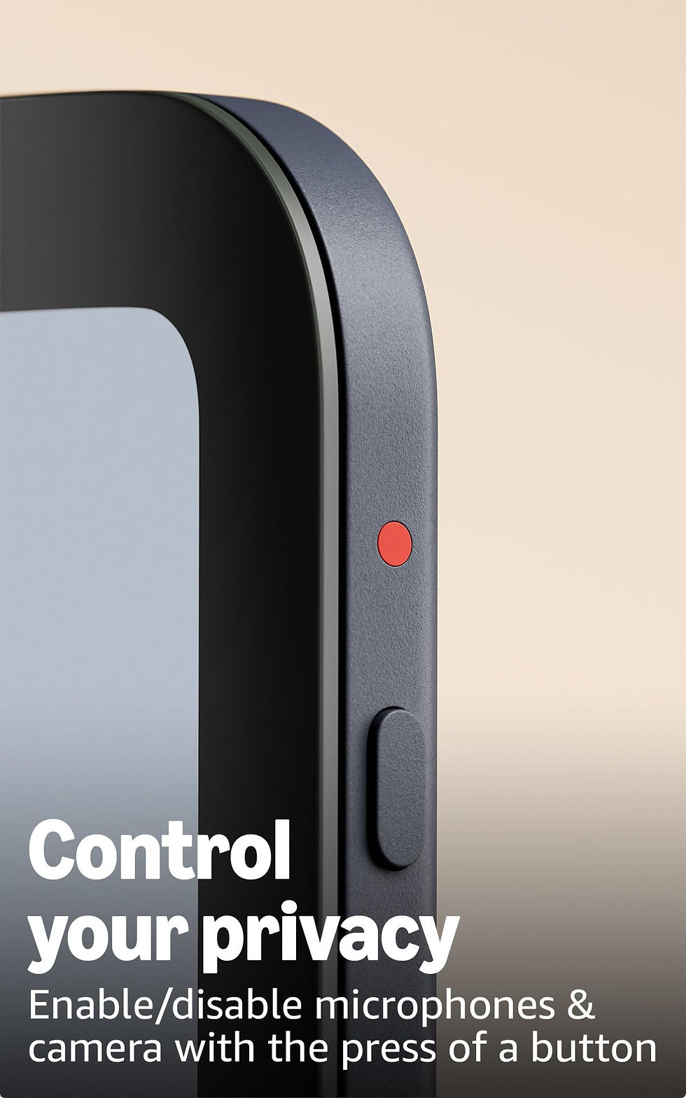 Thumbnail: Control your privacy: Enable/disable microphones & camera with button press