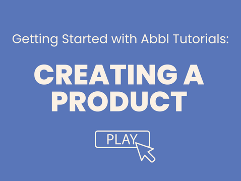 Creating a Product | Getting Started With Abbl | Brewery Management Software