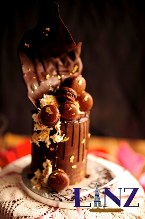 Dark Chocolate Coconut Mousse Cake
