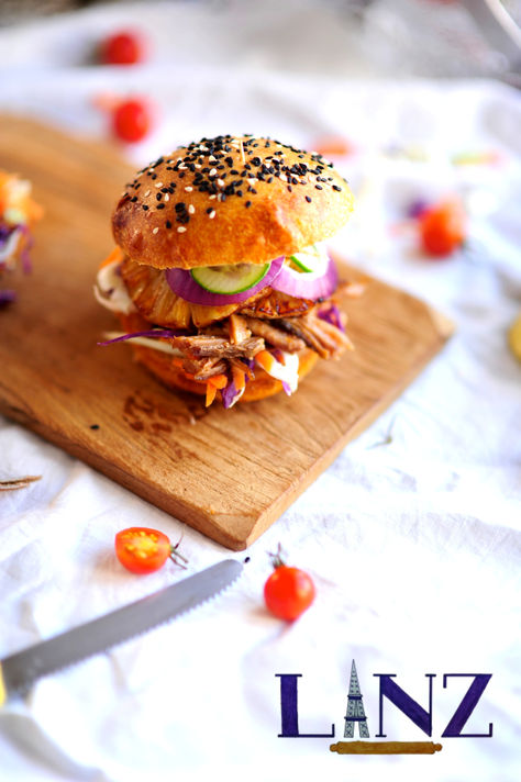 Sweet Chilli Pulled Pork Sliders