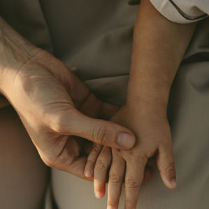 Visual representation of intergenerational trauma passed through generations