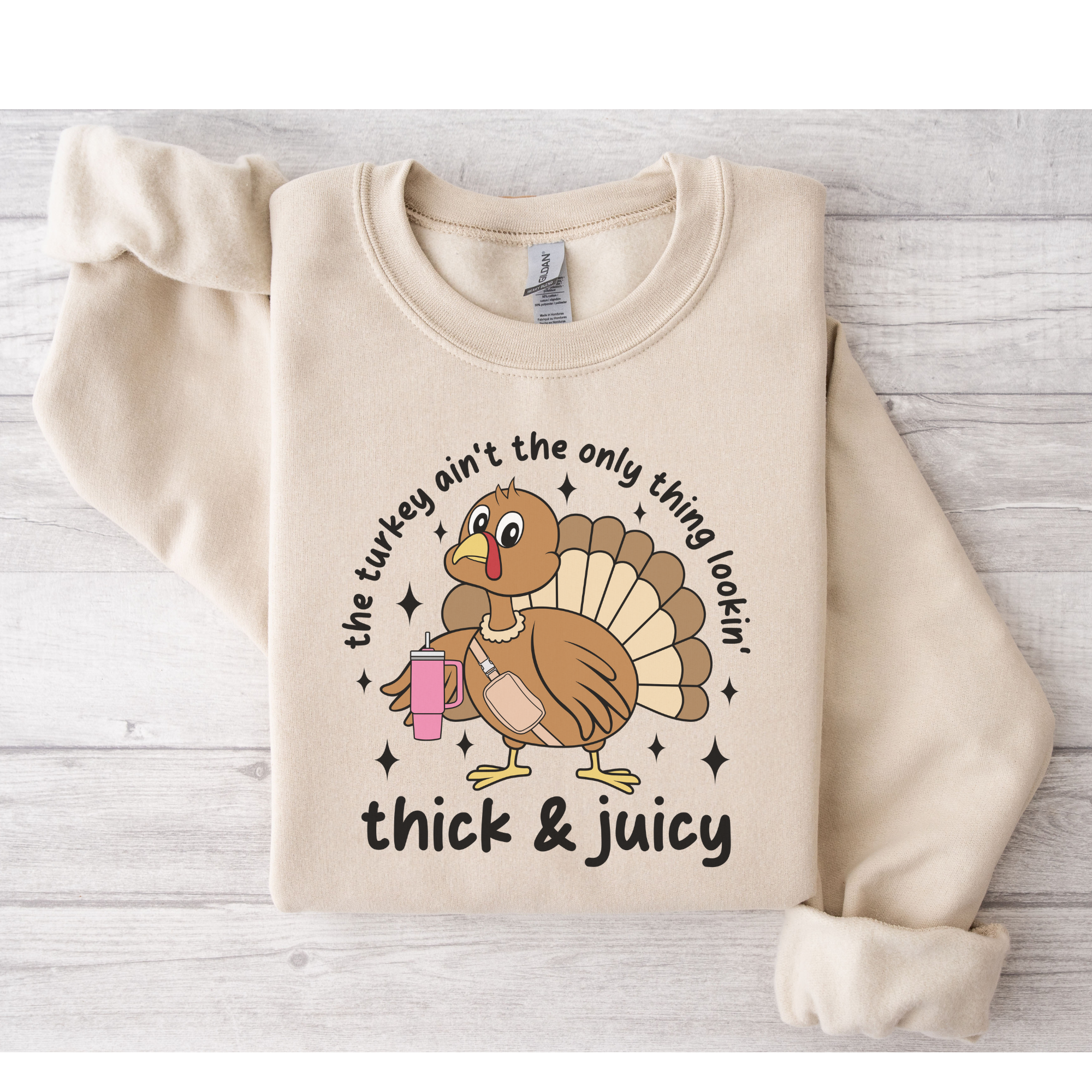 the turkey ain't the only thing lookin thick & juicy