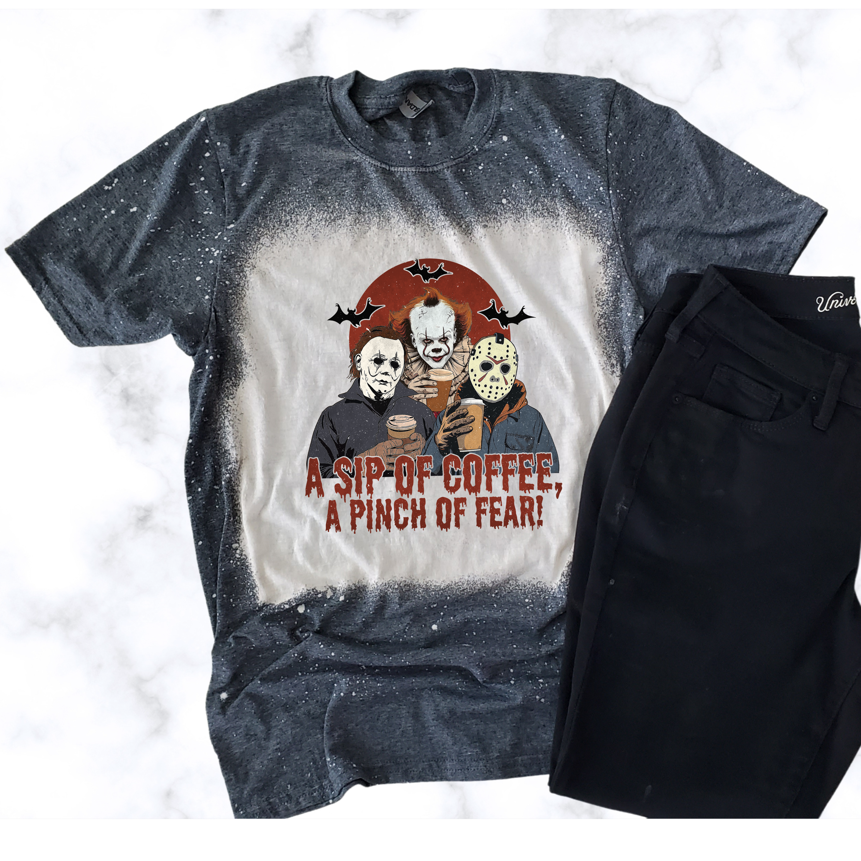 A sip of coffee, a pinch of fear