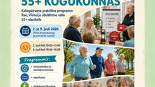 Aktiivne ja turvaline elu 55+ kogukonnas - kahepäevane programm