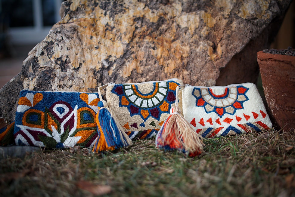 Thumbnail: Small tassle bag