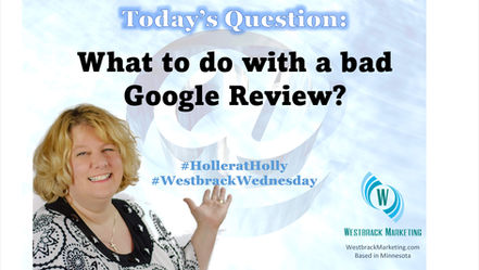 What do do with a bad Google review?