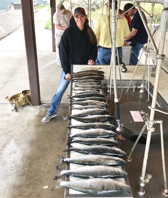 Kansas family slayed the salmon