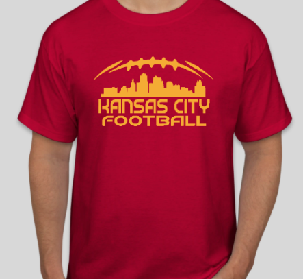 kansas city football custom shirt