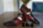Sapato Social Masculino Maier Croco preto e verniz vinho — Modelo 264