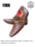 Sapato Maier Modelo 1186 – Sapato Social Masculino em Croco Marrom com Mod.1186