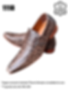 Thumbnail: Sapato Social Masculino Maier Croco marrom — Modelo 1118