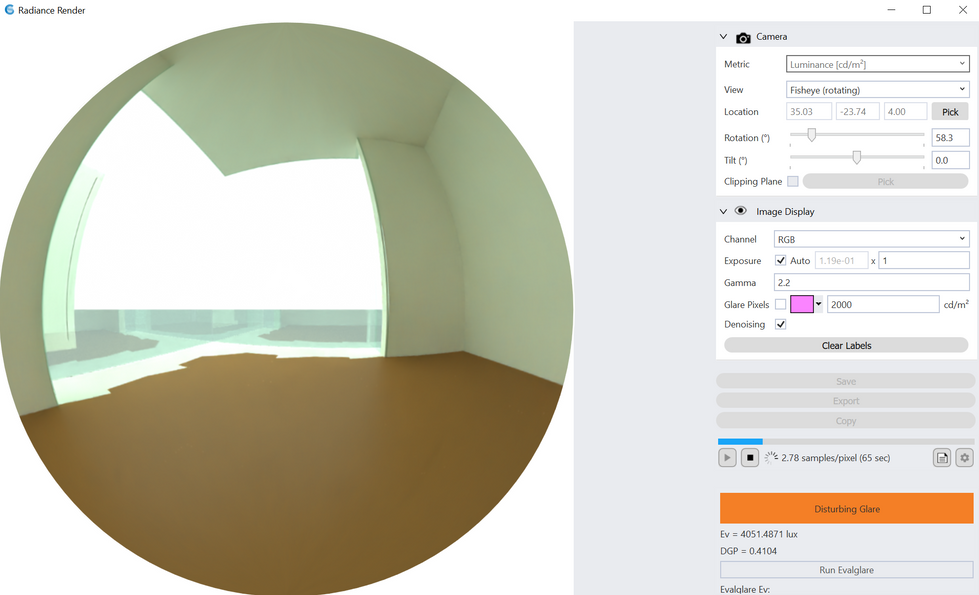 render fisheye