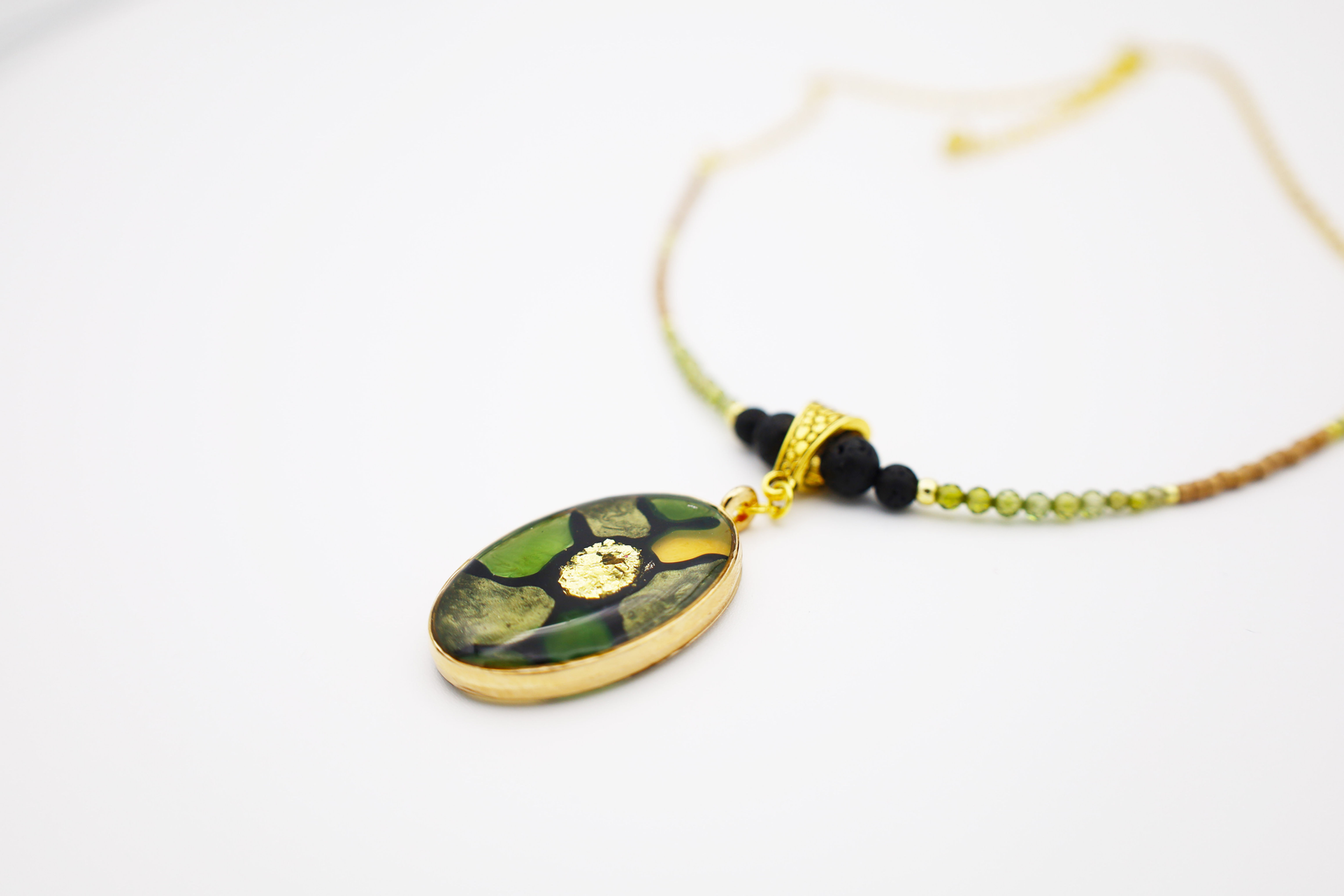 Collier Athéna - Bronze d'or