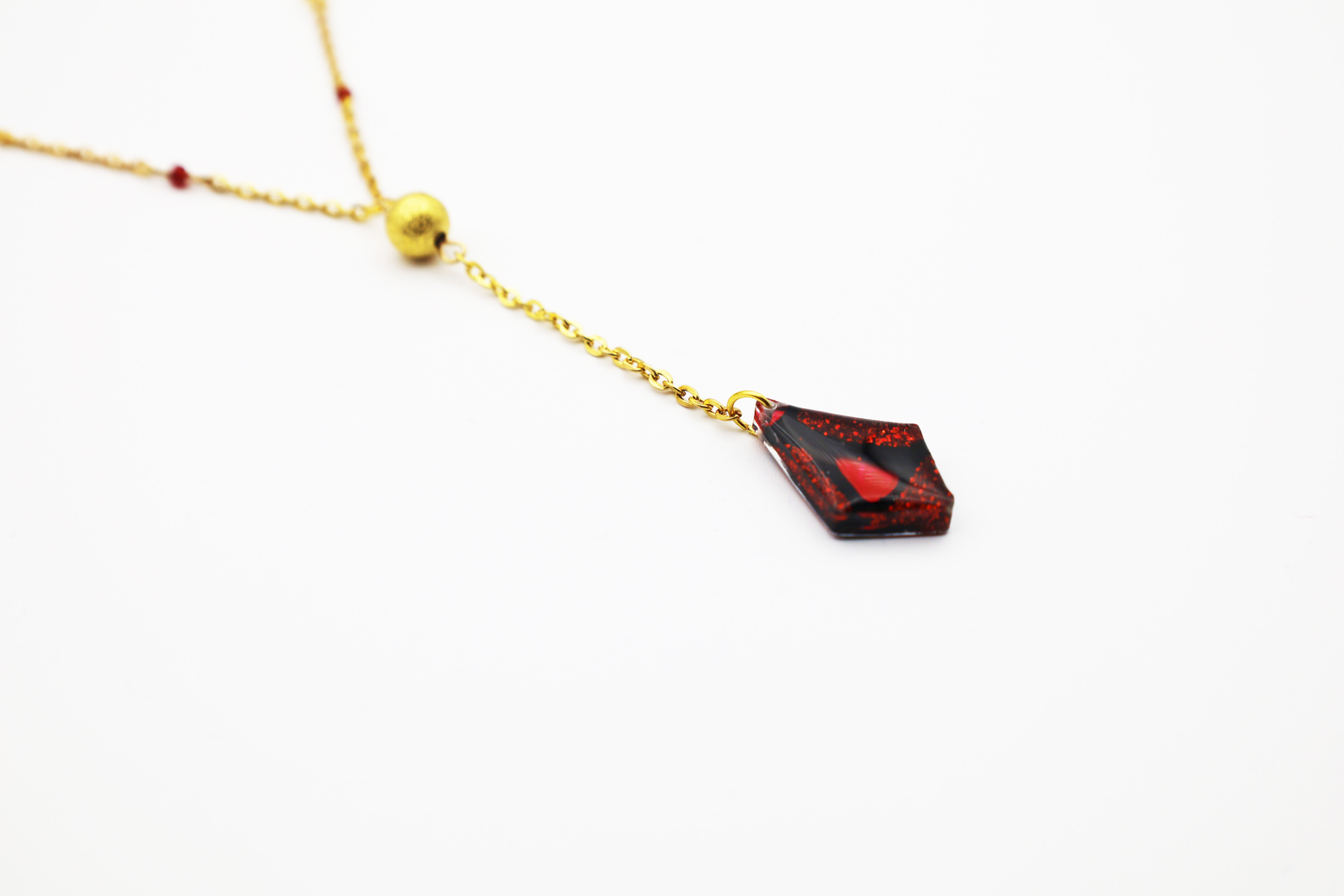 Collier Artémis Rouge d'or