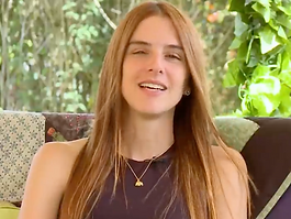 María Paula Estela hablando sobre alimentación y longevidad en entrevista.