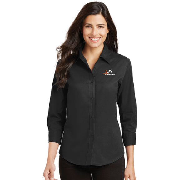 Port Auth® Ladies 3/4-Sleeve Easy Care Shirt - LA Ortho