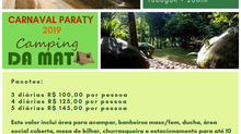 CARNAVAL PARATY 2019 - FAÇA AGORA SUA RESERVA!