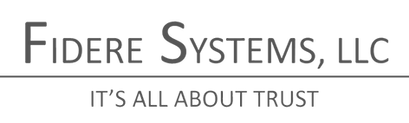 Fidere Systems Logo - providing cybersecurity solutions for data center resources.