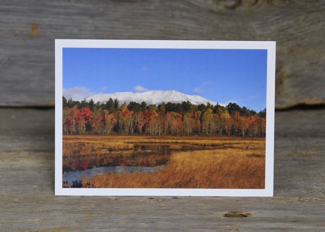 "Early Snow on Mount Katahdin"