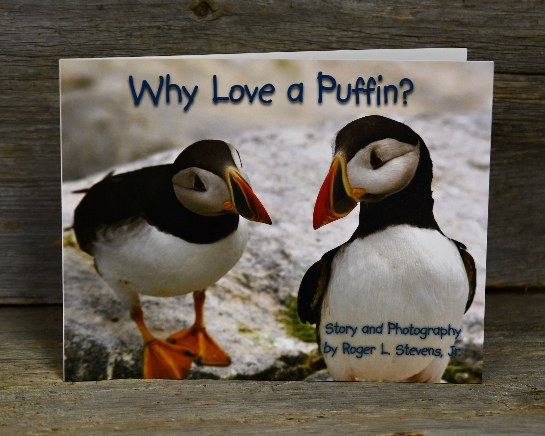 Front Cover of "Why Love a Puffin" Book