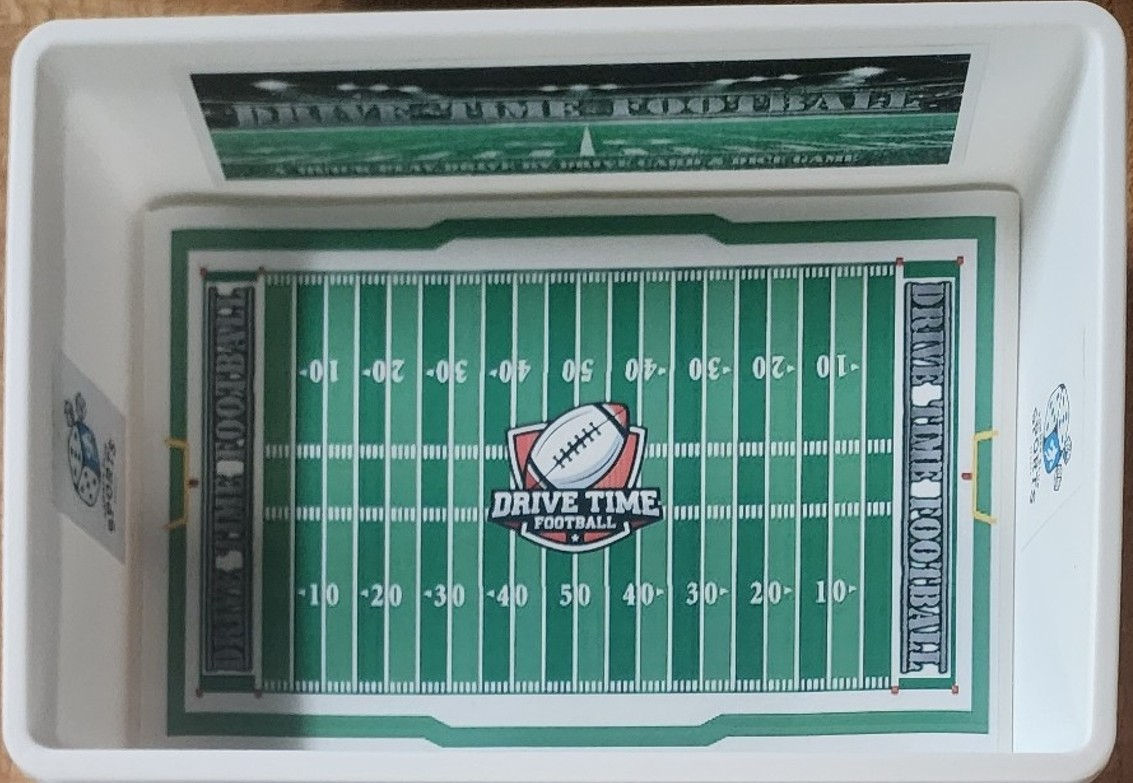 Drive Time Football dice tray