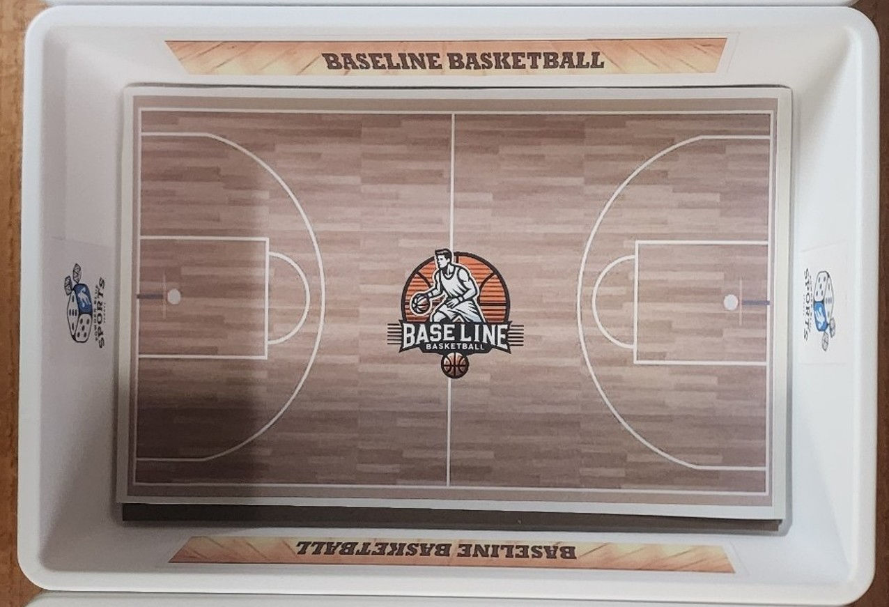 Baseline Basketball dice tray