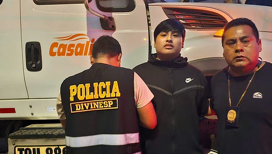 Detuvieron al presunto narco Pequeño J en Lima, Perú