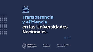 En un comunicado, el Ministerio de Capital Humano, a través de la Subsecretaría de Políticas Universitarias, informó que "frente a las denuncias sobre un supuesto desfinanciamiento de las Universidades Nacionales, resulta imperioso analizar los datos reales que sustentan la gestión de los recursos públicos"
Afirmaron que se llama "Micrositio de Datos de las Universidades Públicas Nacionales" y que "se podrán consultar los siguientes datos:
-Cantidad de alumnos regulares
-Tasa de egreso
-Presupuesto
-Costo por graduado
Sin embargo, en la publicación no está el link para ingresar, ni tampoco en la web de Capital Humano
