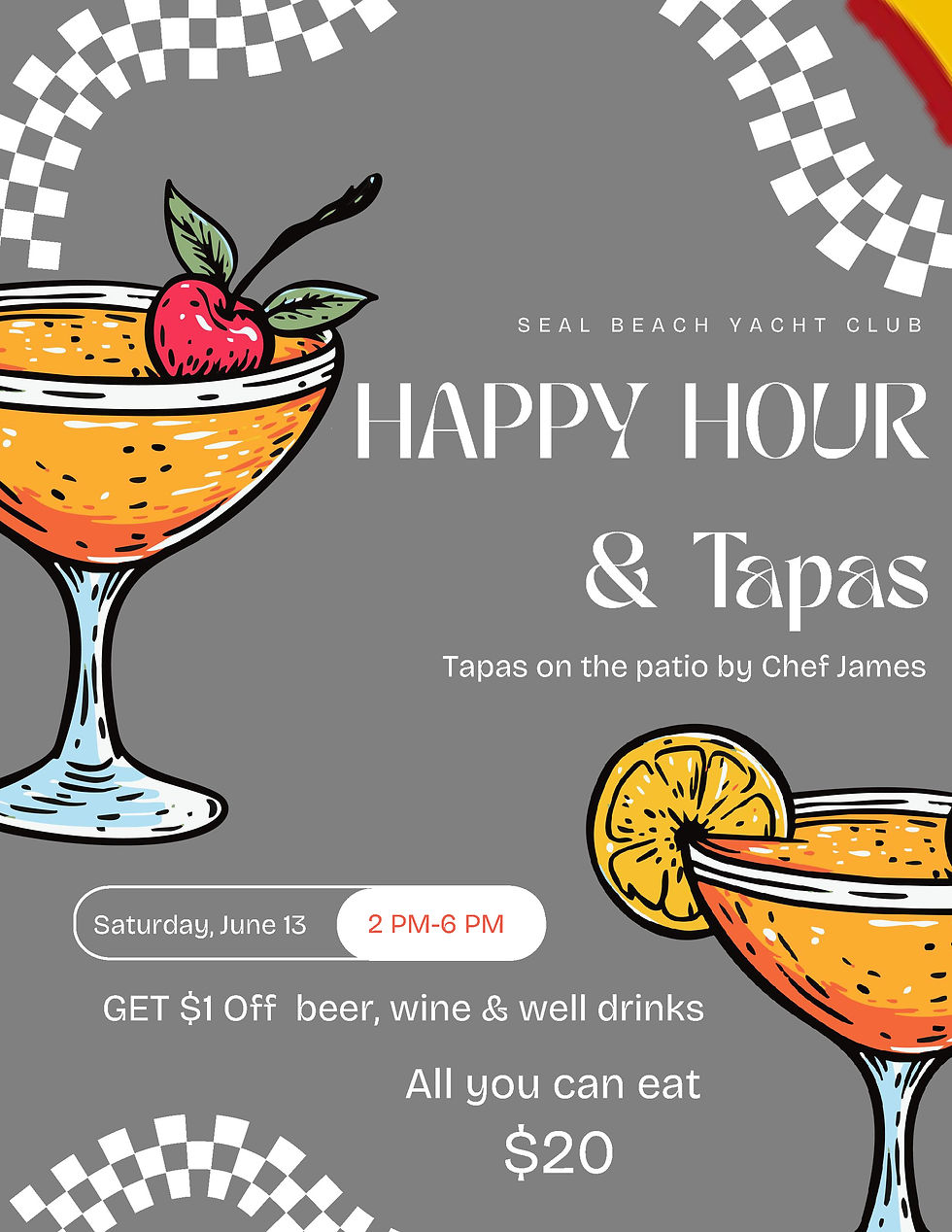 Happy Hour & Tapas Buffet