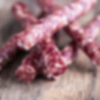 Cabanossi, beef and pork sausage
