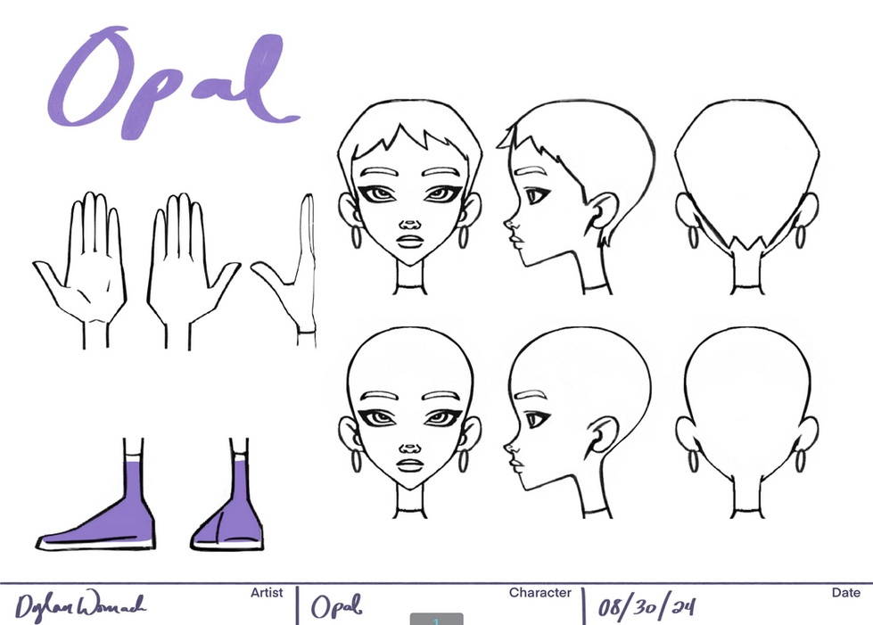 Opal - Character Sheet 2