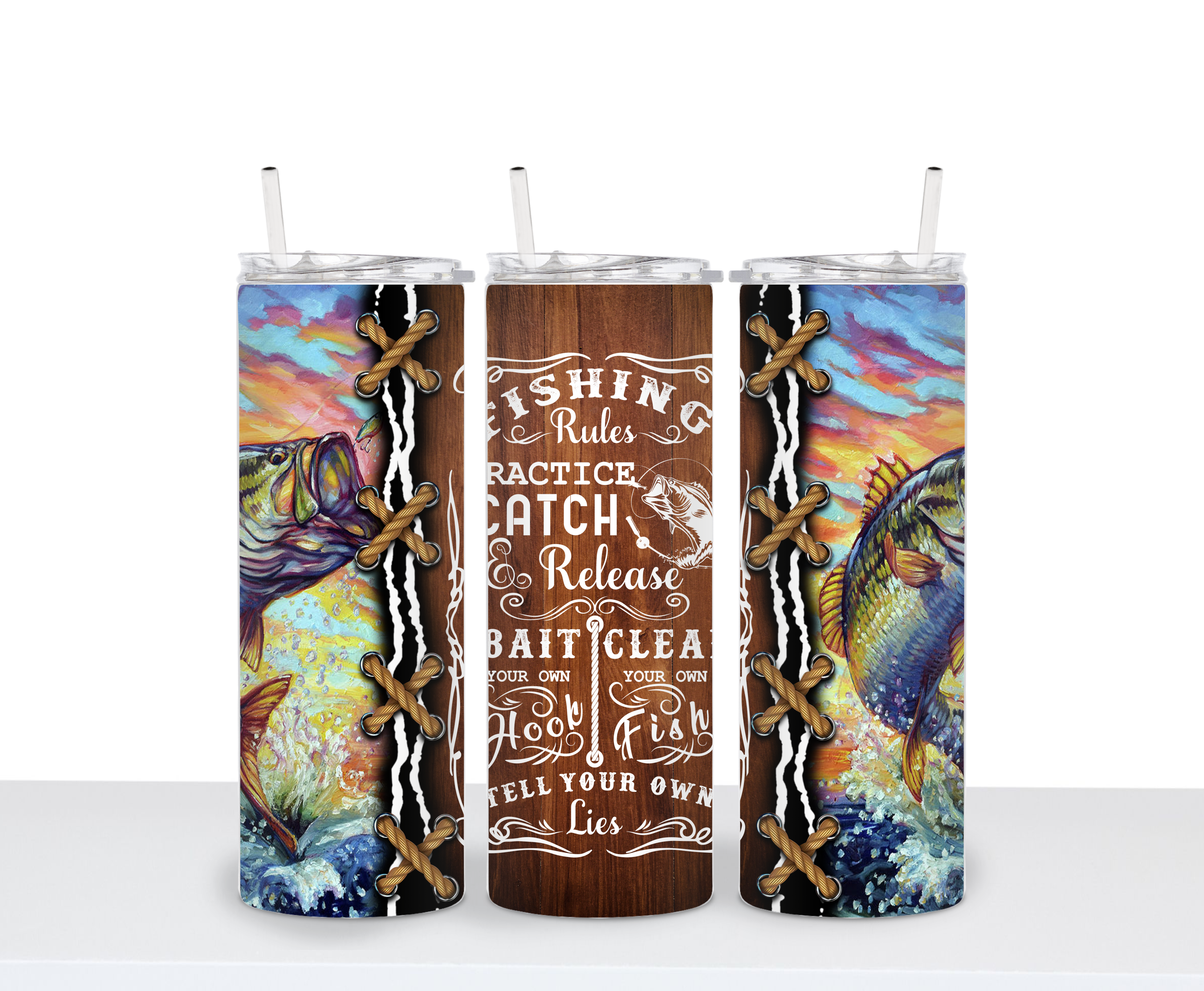 Fishing Rules Tumbler